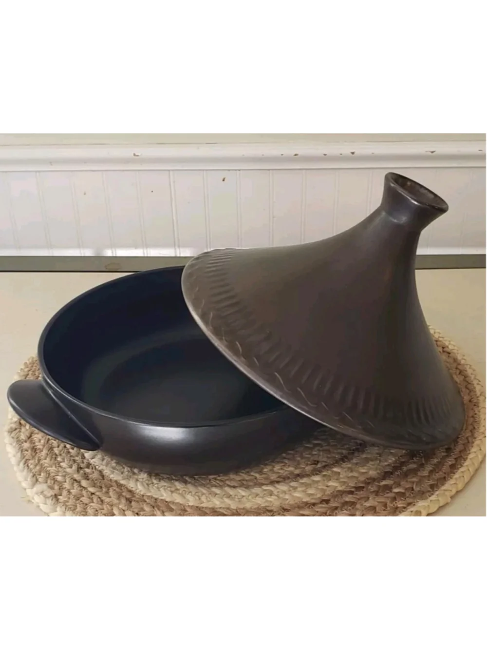 Cravings By Chrissy Teigen 2.2 Qt Ceramic Tajine Black / Bronze